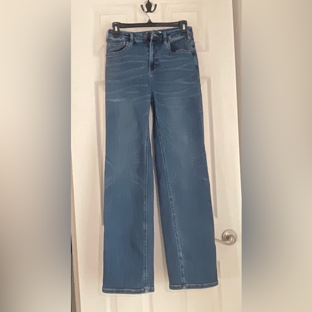 Classic Blue Wide Leg Jeans
